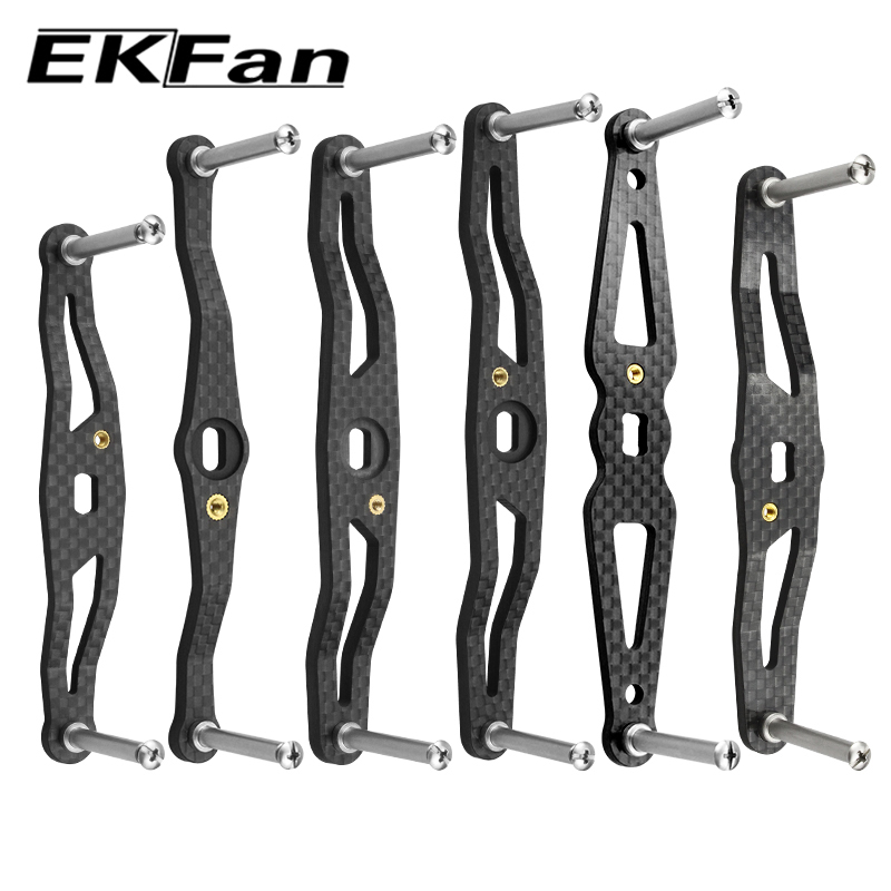 Spincast Reel - EKFan Fishing Reel Carbon Handle 105/120/130/140MM