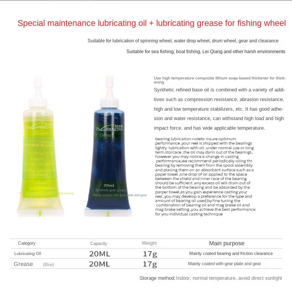 1 set Compression Resistance S - Reel Grease recension och pris