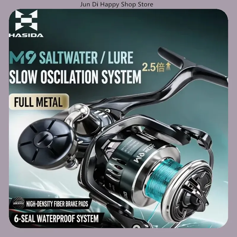 HASIDA M9 Spinning Reel Full M - Trolling Reel recension och pris