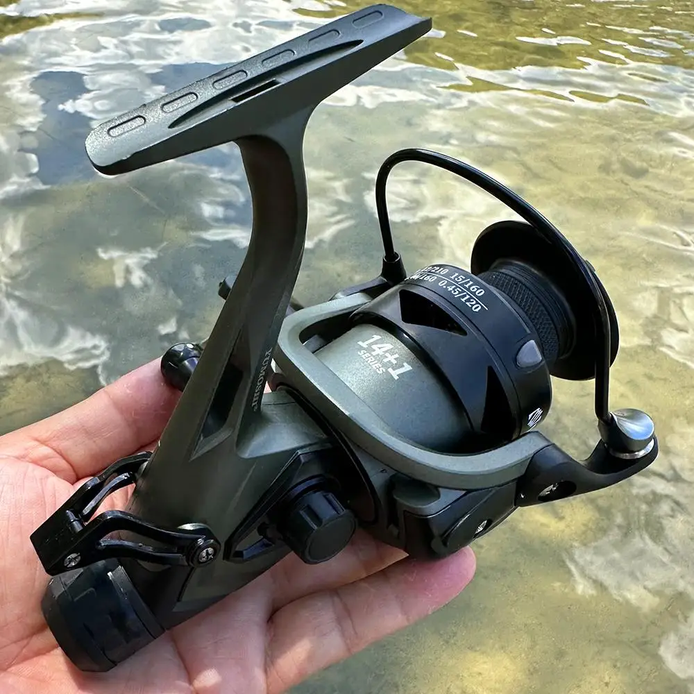 Dual Brake Spinning Reel Light - Trolling Reel recension och pris