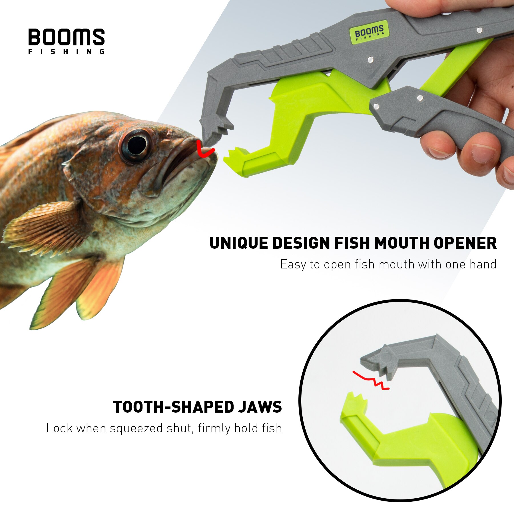 Booms Fishing G05 Fish Gripper - Reel Grease recension och pris